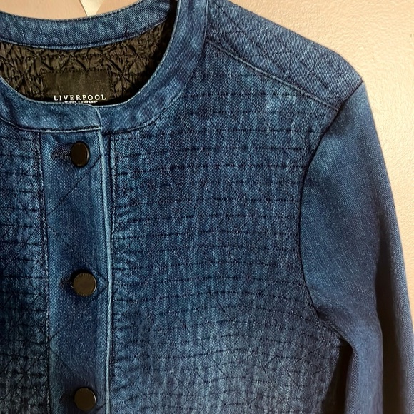 Liverpool Stretch Denim Jacket - Picture 2 of 9